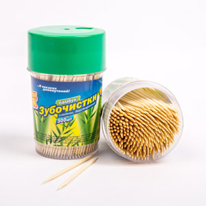 Custom Packaging Bamboo Toothpicks YHTO004