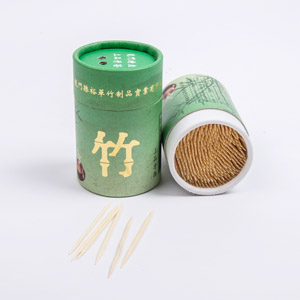 Bamboo Toothpicks With One Point YHTO005